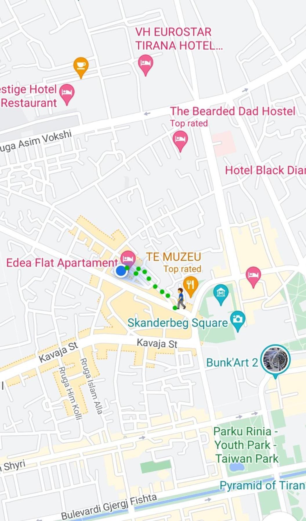 شقة Edea Flat تيرانا المظهر الخارجي الصورة