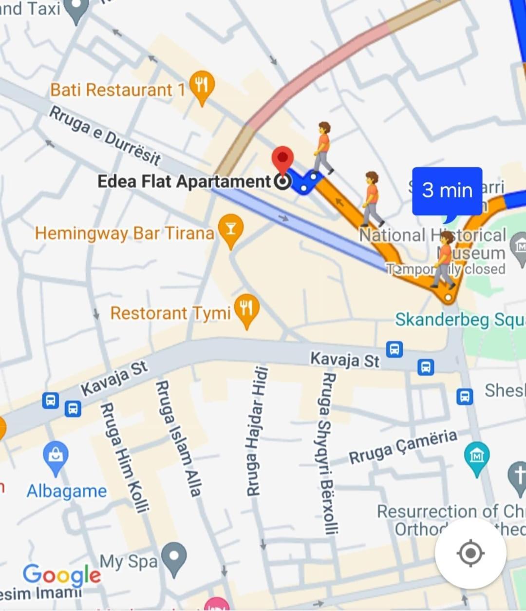 شقة Edea Flat تيرانا المظهر الخارجي الصورة